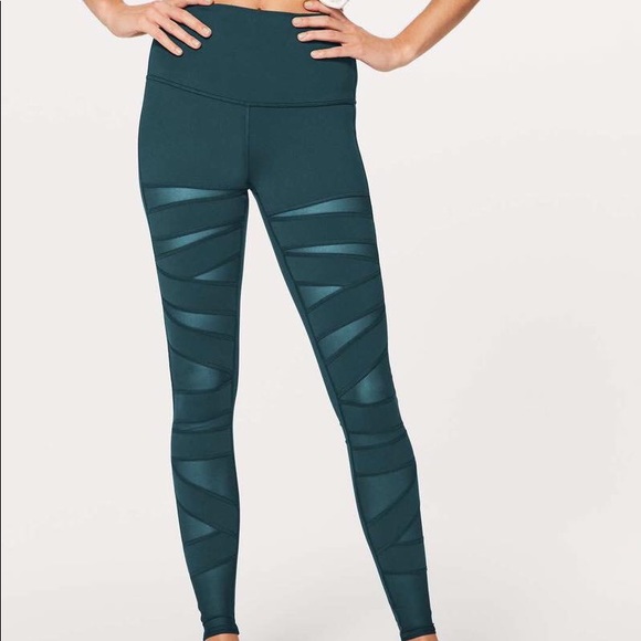 lululemon athletica Pants - Lululemon Submarine Tech Mesh Wunder Under Pant